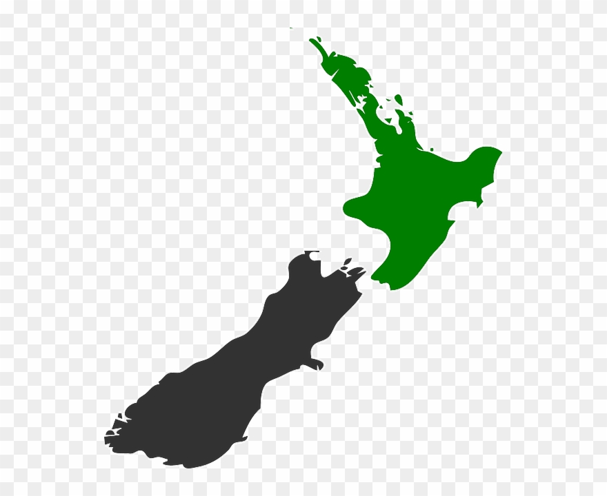 Abacus Institute Of Studies Auckland Campus - New Zealand Country Outline Clipart