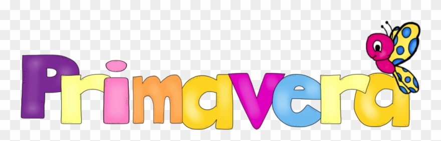 Primavera - Letrero De Winter Clipart