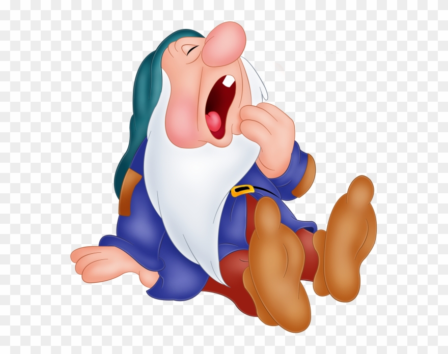 Sleepy Emoji Png - Sleepy Dwarf Snow White Clipart