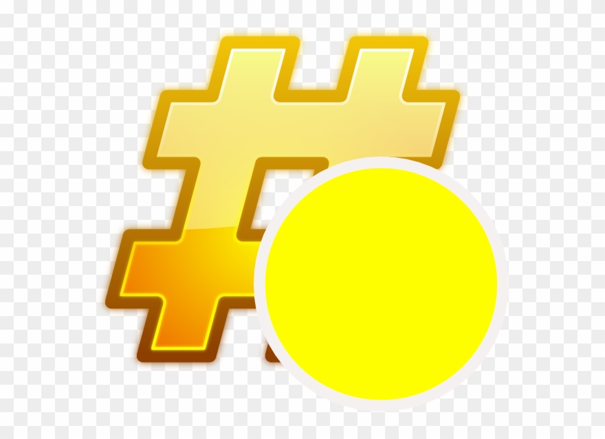 Yellow Number 7 Clip Art - Circle - Png Download