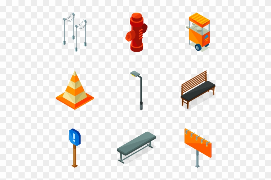 Street Elements Clipart