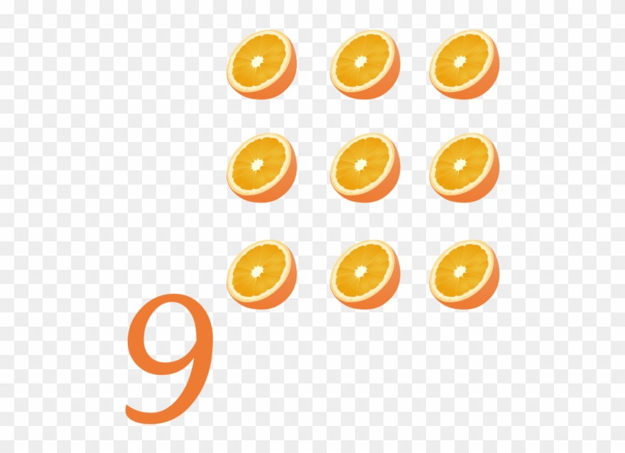 123 Vector Numbers - Vanadium Carbide Crystal Structure Clipart