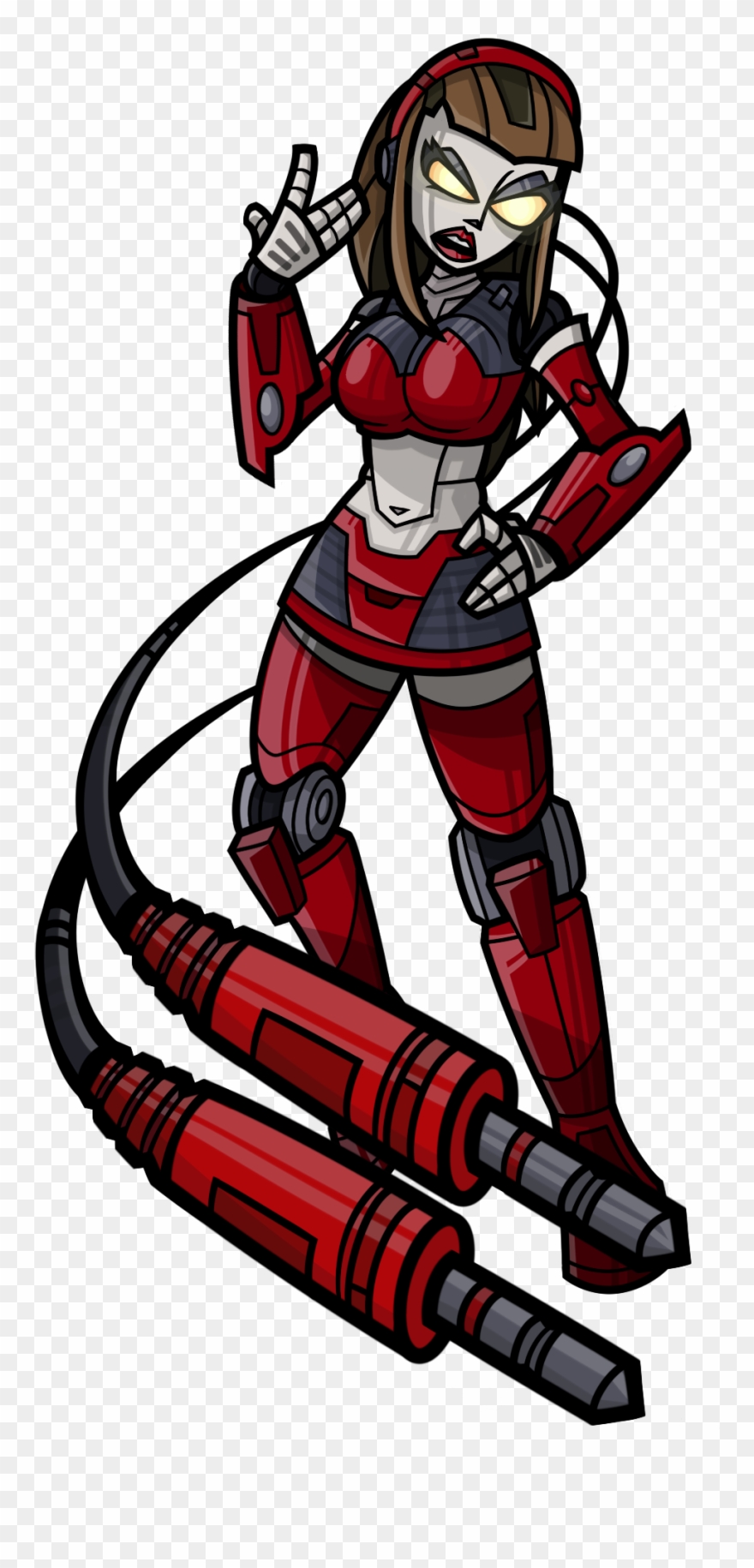 Here's Some Art Of Courtney Gears From Ratchet & Clank - Ratchet And Clank 3 Cortney Girls Clipart
