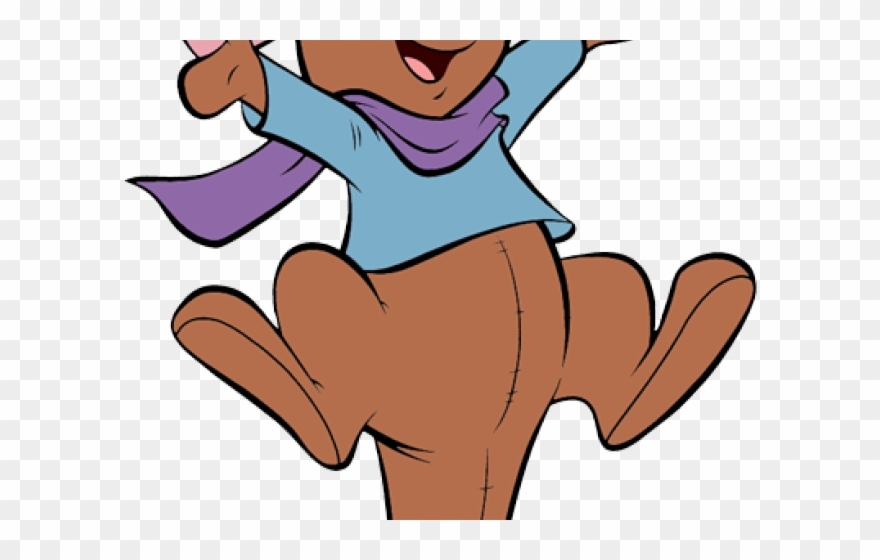 Winnie The Pooh Clipart Roo - Cartoon - Png Download
