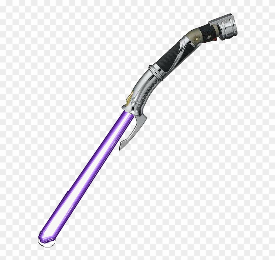 Curved Lightsaber Png - Count Dooku Lightsaber Clipart