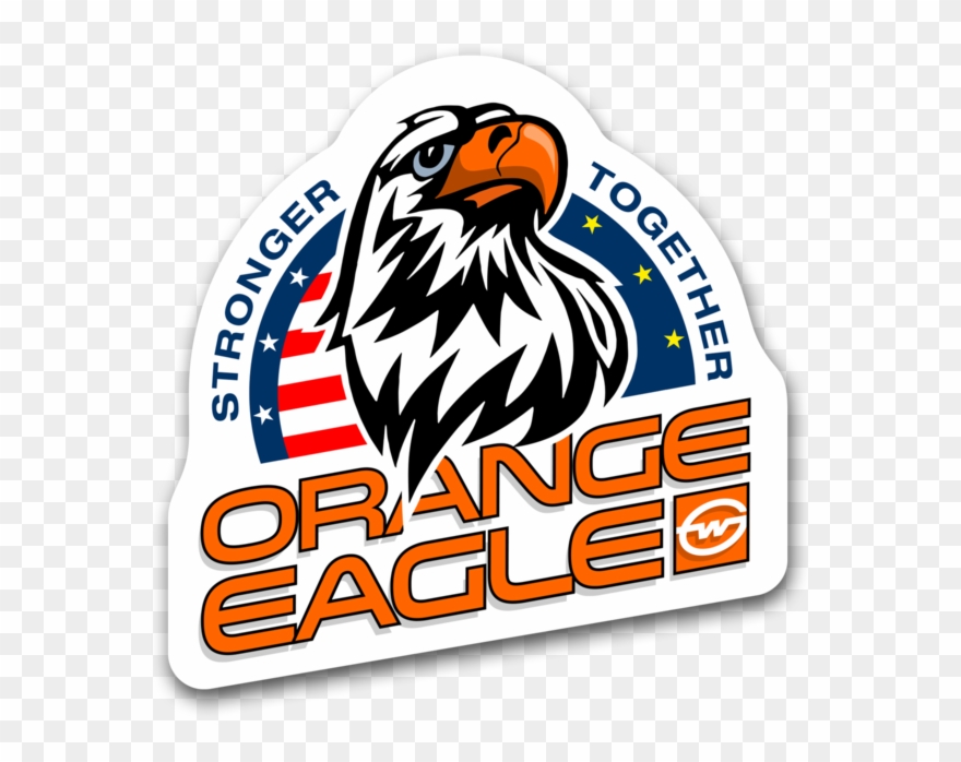 The Orange Eagle Will Take Off In - Power Clipart