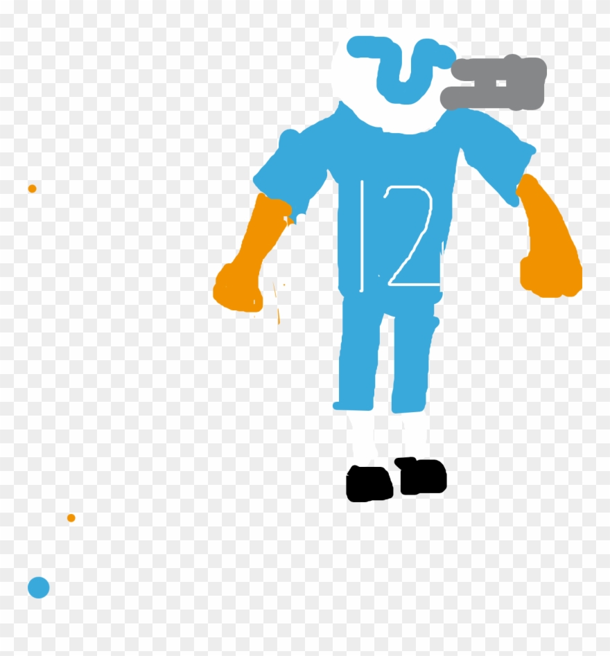 He Like's To Play Football He Is A Qb He Is Good At Clipart
