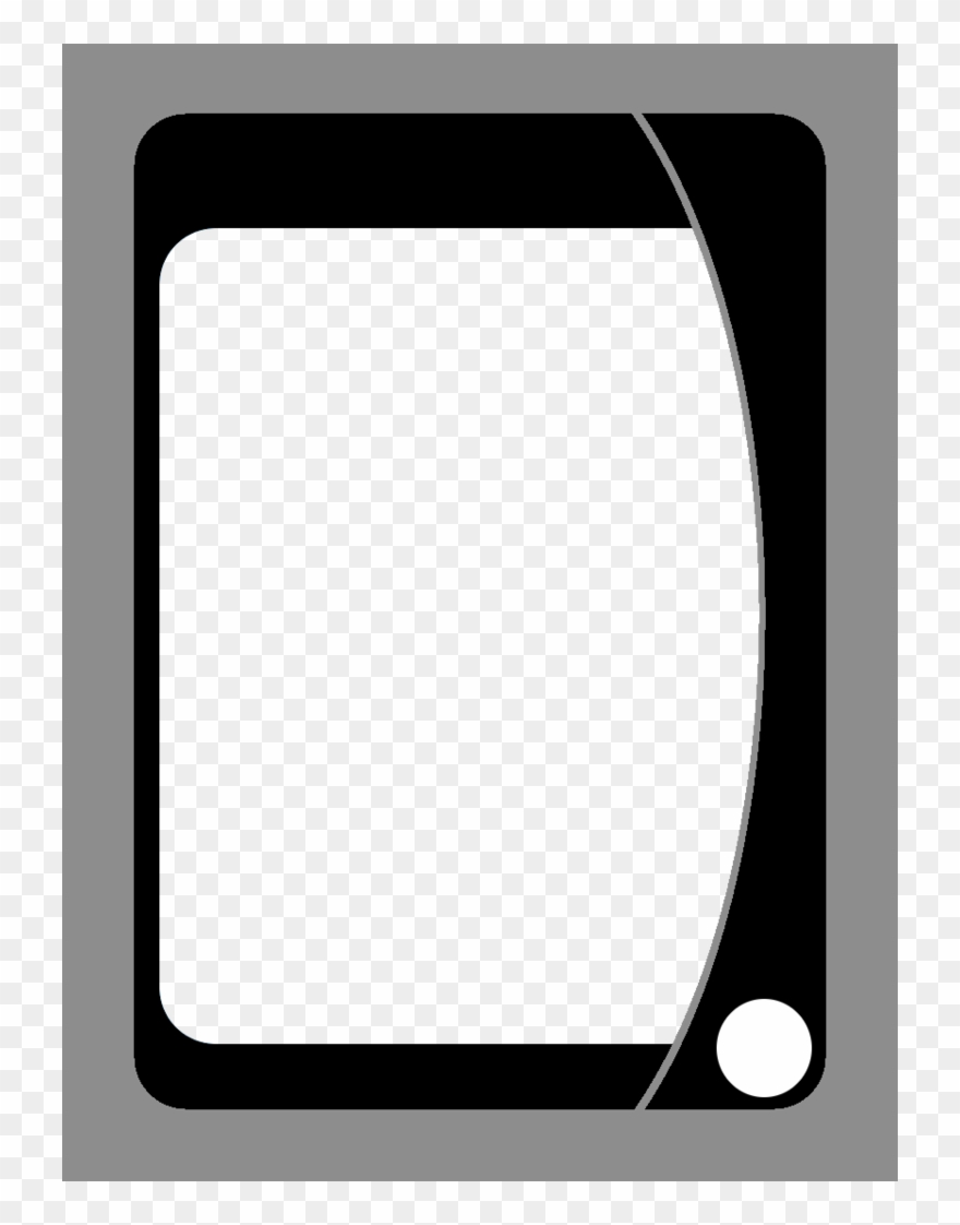 Playing Card Template Png - Uno Card Blanks Clipart