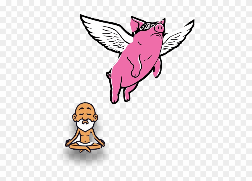 Flying Pig Clipart