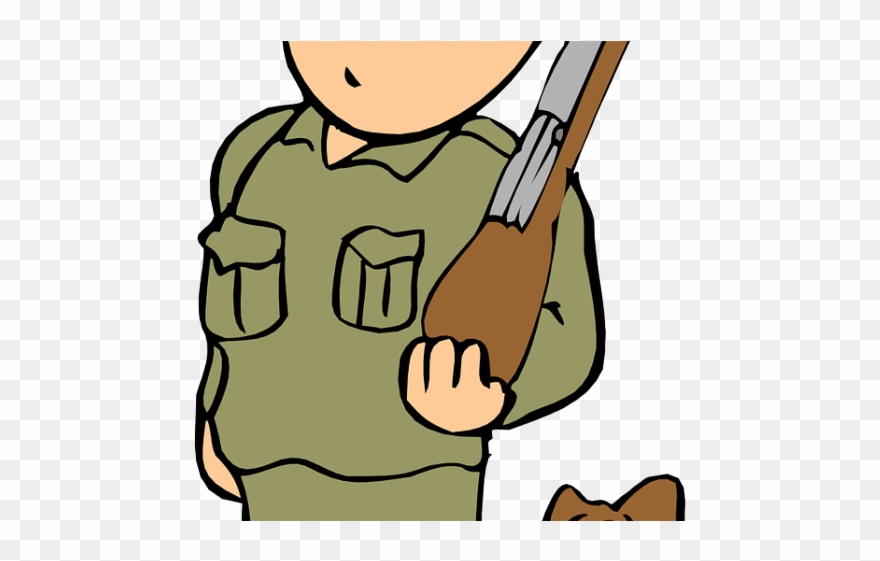 Wars Clipart German Soldier Ww2 - World War 1 Cartoon - Png Download