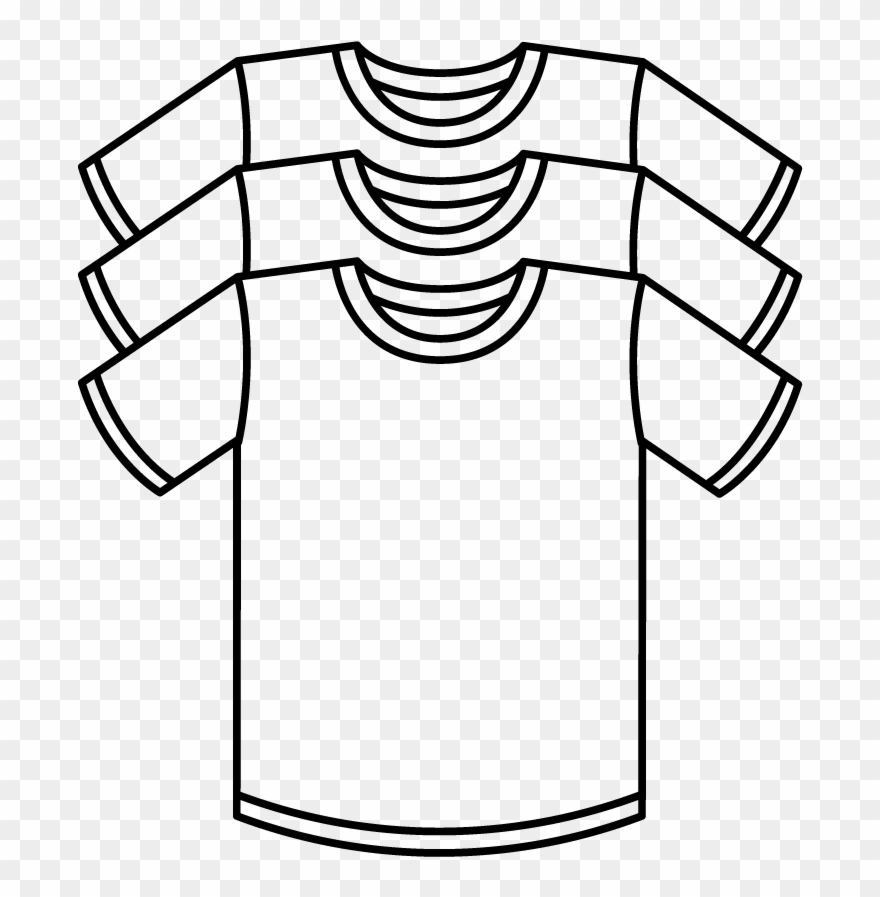 3 Different Fits - Line Art Clipart