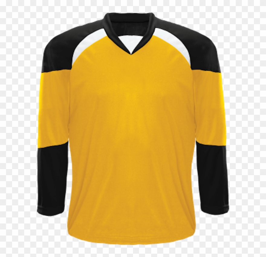 Economical Team Jersey - Hockey Practice Jersey Gold Clipart