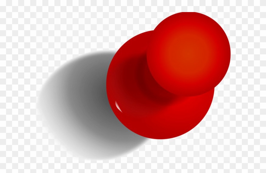 Pin Png File - Push Pin Png Clipart