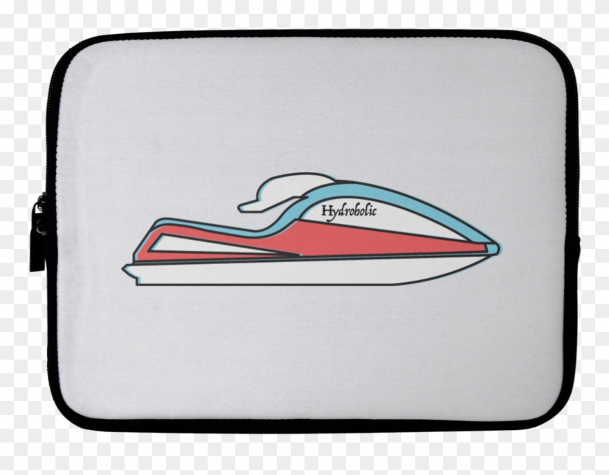 1991 Jet Ski By Hydroholic Laptop Sleeve - Motor Launch Clipart