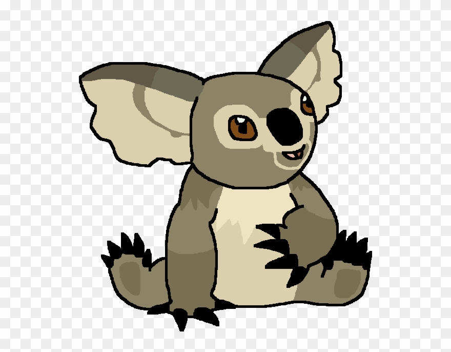 New South Wales Koala - Cartoon Clipart