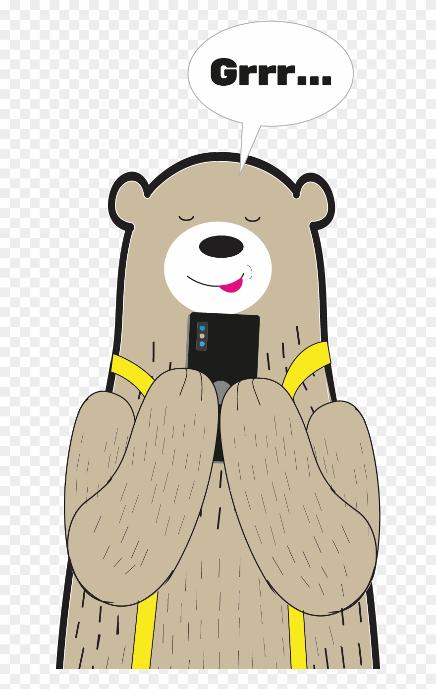 Belgium Bears In Touch - Teddy Bear Clipart