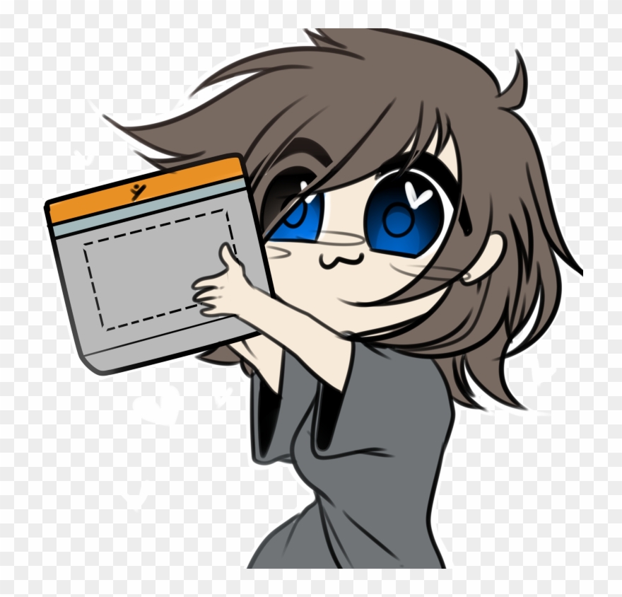 Yay Art By Me I Have A New Tablet - Cartoon Clipart