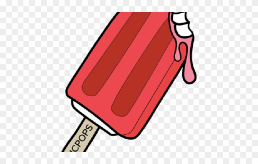 Popsicle Clipart Transparent Background - Red Popsicle Clipart - Png Download