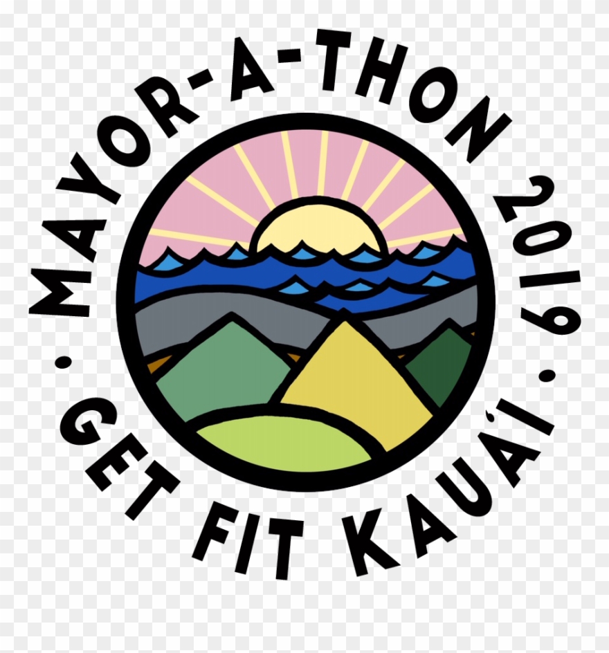 Kauai Mayorathon Clipart