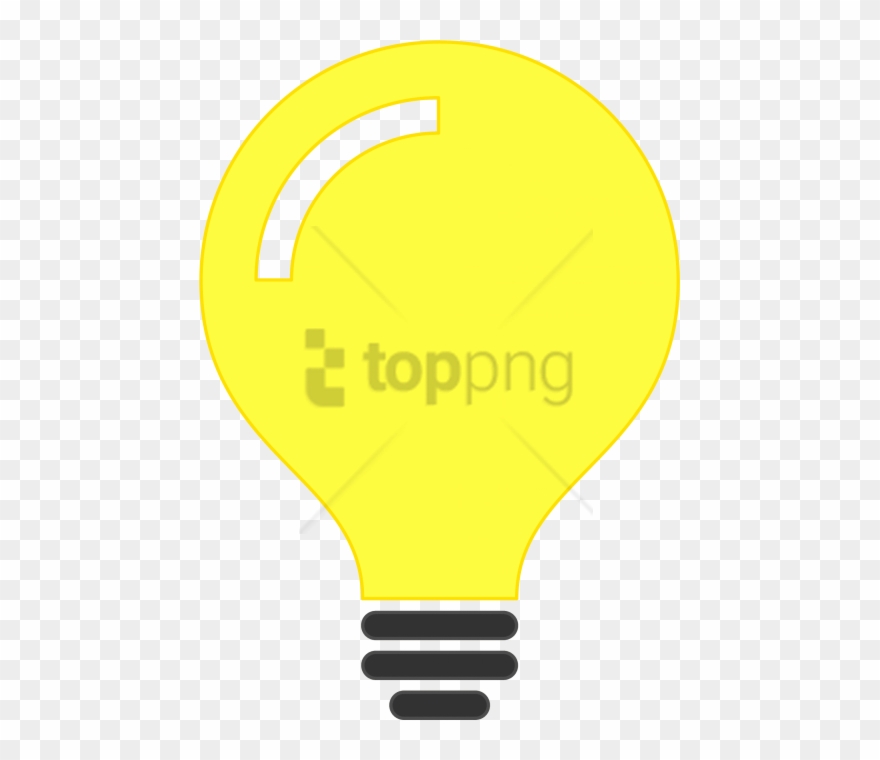 Free Png Light Bulb Idea Icon Icons Free - Light Bulb Png Minimalist Clipart