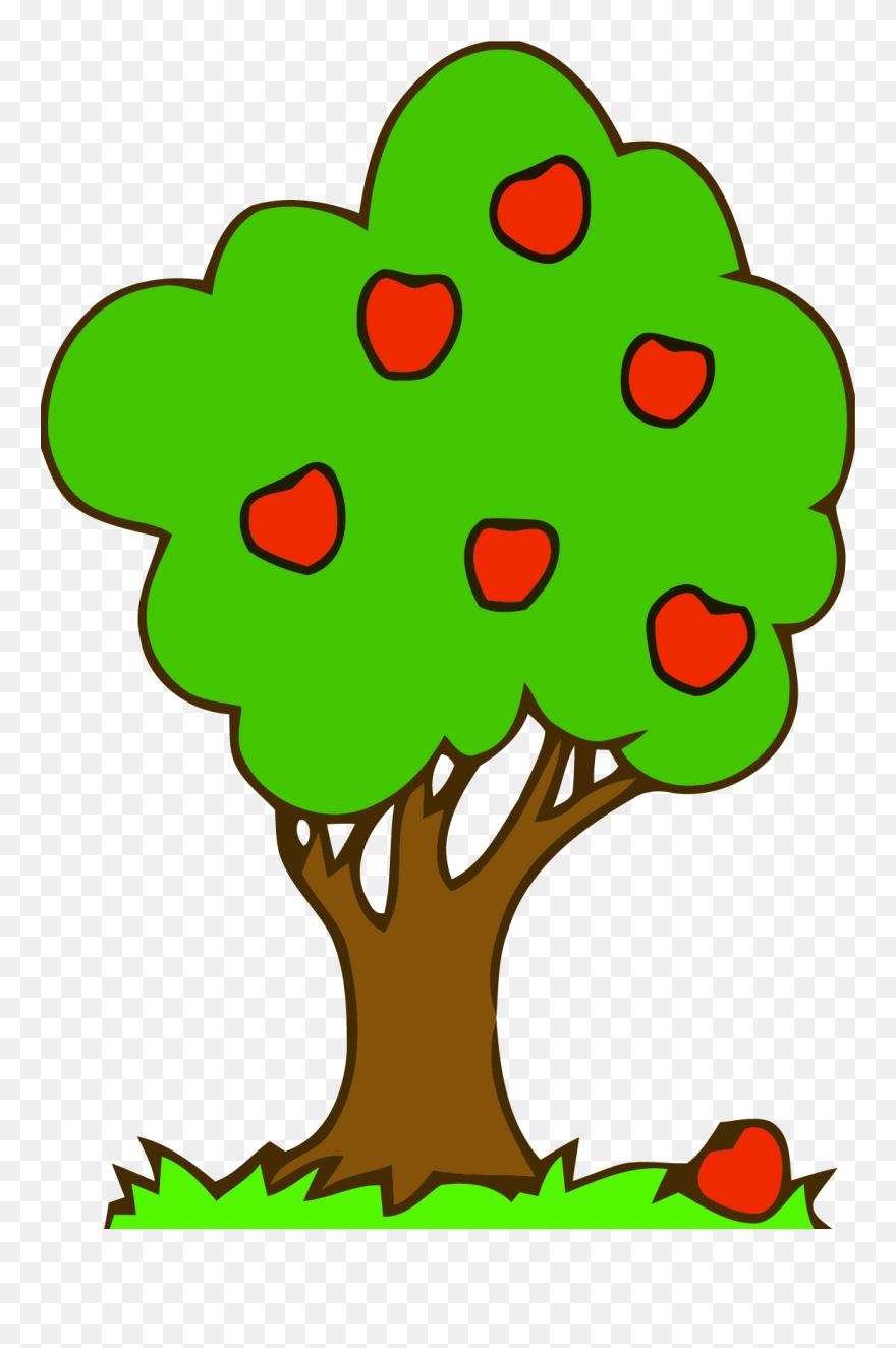 Apple Tree Clip Art - Png Download
