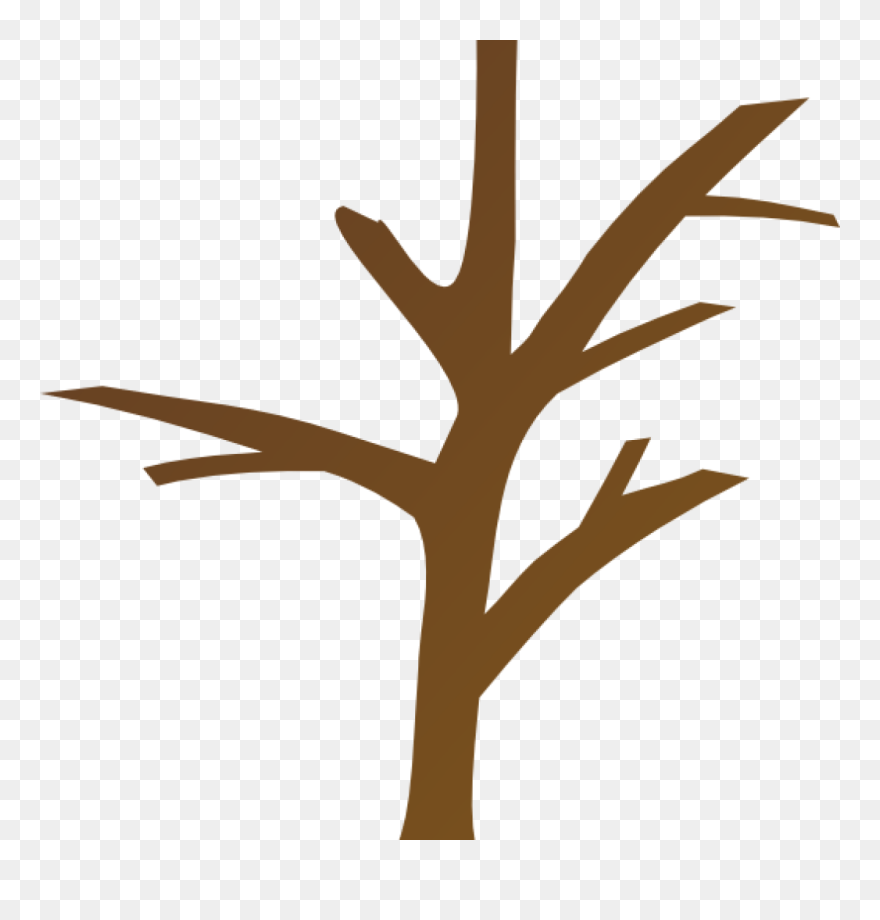 Bare Tree Clipart Bare Tree Clip Art At Clker Vector - Tree Branches Clip Art - Png Download