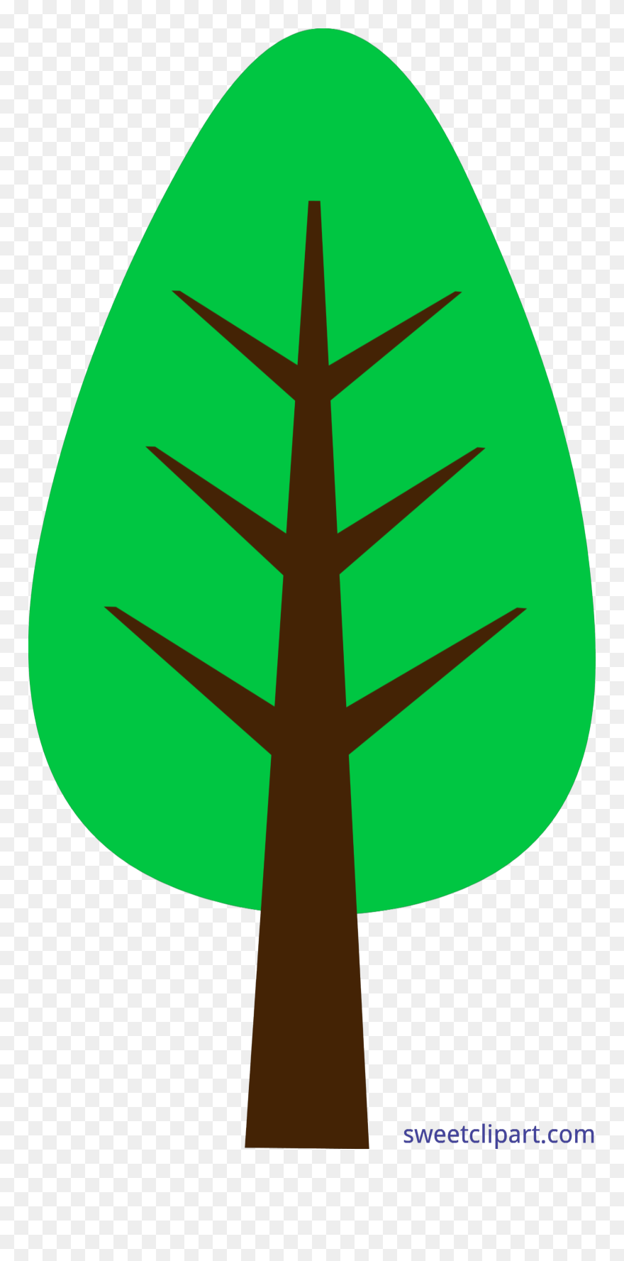 Transparent Tall Pine Tree Silhouette Png - Cute Christmas Tree Clip Art