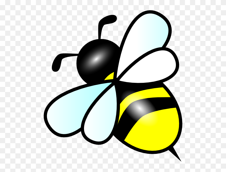 Small Bee Clip Art - Bee Clipart - Png Download