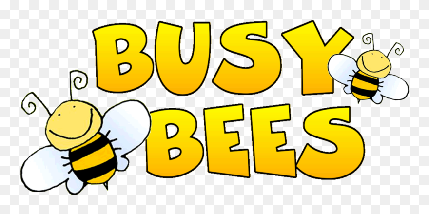 Bee Clipart Busy Bee - Busy Bees Clip Art - Png Download