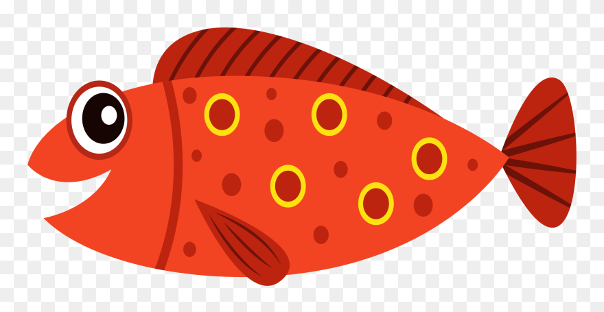 Fishing Clipart Transparent Background - Transparent Background Fish Clipart - Png Download