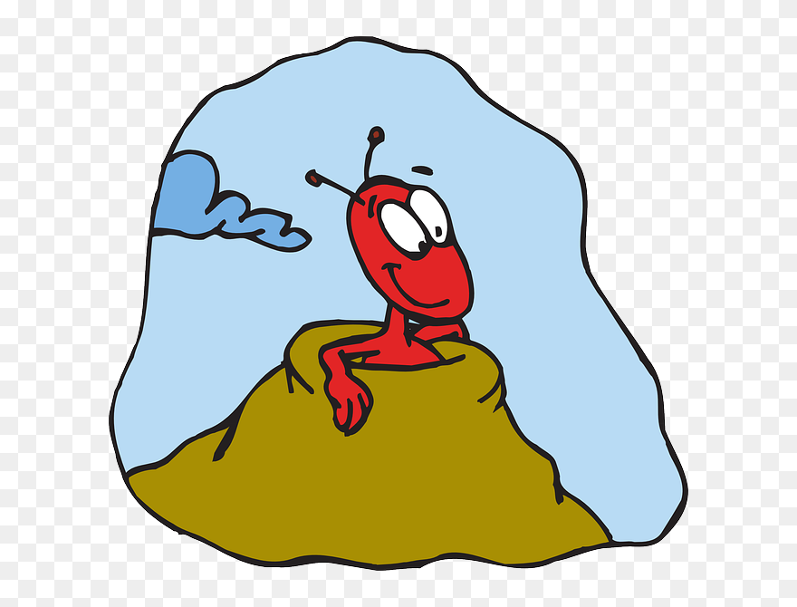 Obey Clipart Ant - Ant Hill Clipart - Png Download