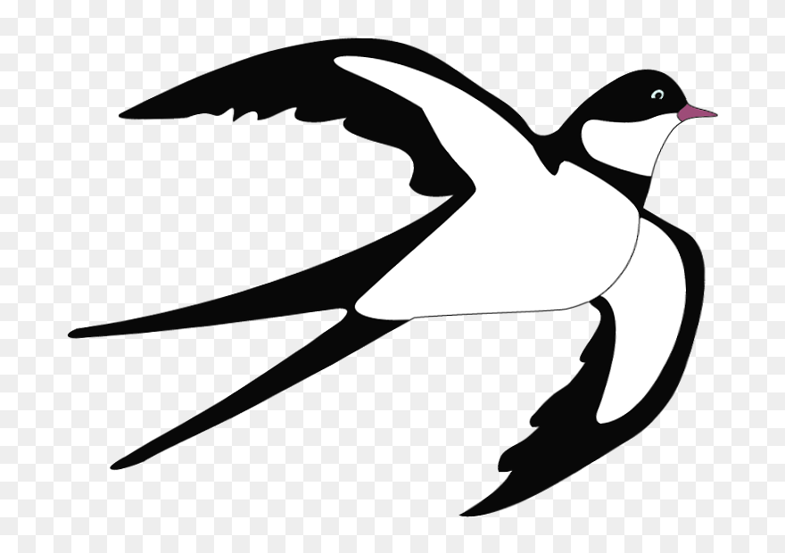 Swallow Tattoo Png - Swallow Clipart Transparent Png