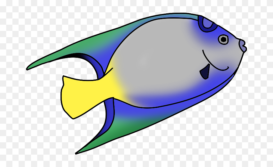 Colorful Fish Clip Art - Small Fish Clip Art - Png Download