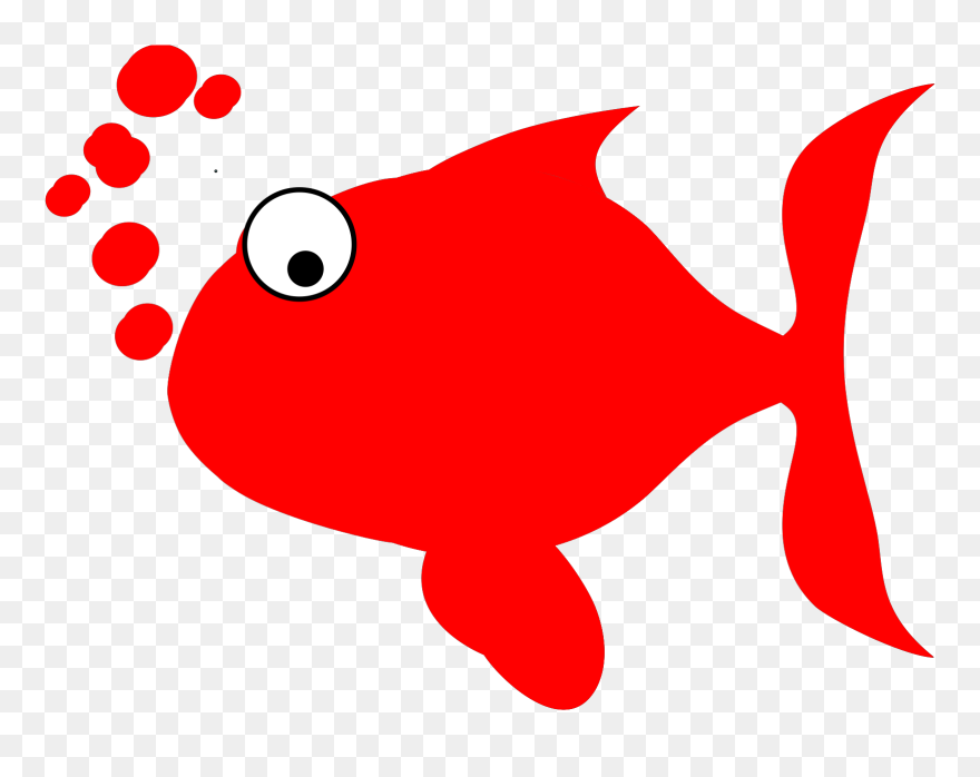 One Fish, Two Fish, Red Fish, Blue Fish Clip Art - Red Fish Blue Fish Clipart - Png Download