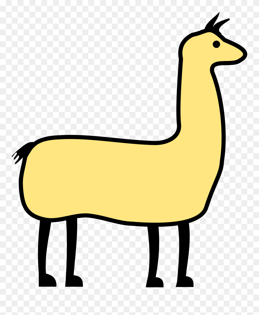 Llama Clipart Vector Magz Free Download Graphics Image - Clip Art Llama - Png Download