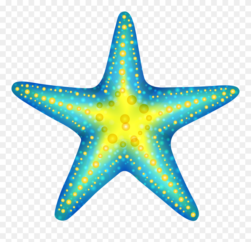 Blue Starfish Png Clip Art Best Web Clipart Intended - Transparent Background Starfish Clipart