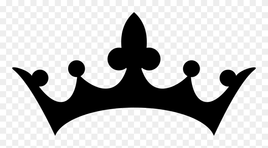 Crown Clipart Pageant - Pageant Crown Silhouette Png Transparent Png
