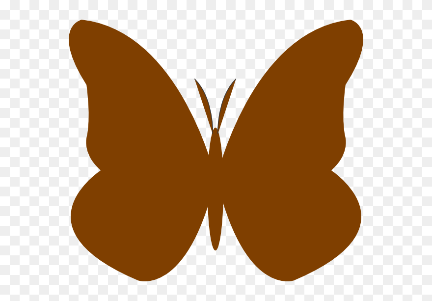 Transparent Butterfly Outline Png - Butterfly Clip Art Svg