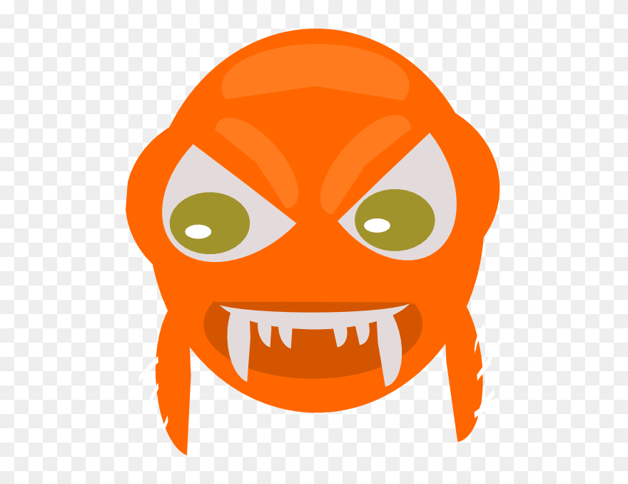 Angry Fish Clip Art At Clker - Fish Face Clipart Free - Png Download