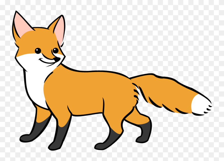 Clipart Fox Drawing - Clipart Fox - Png Download