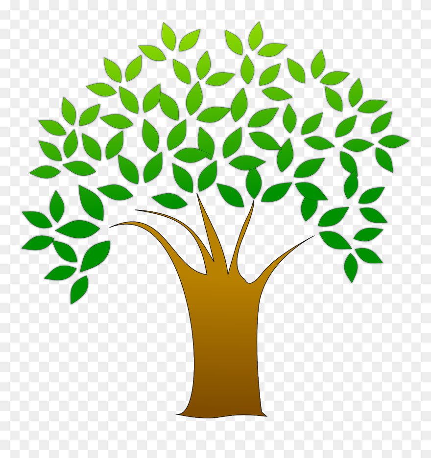 Tree Clipart Transparent Background - Png Download