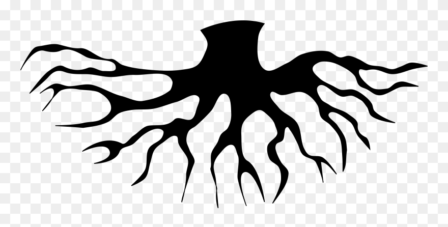 Clipart Tree Roots - Png Download
