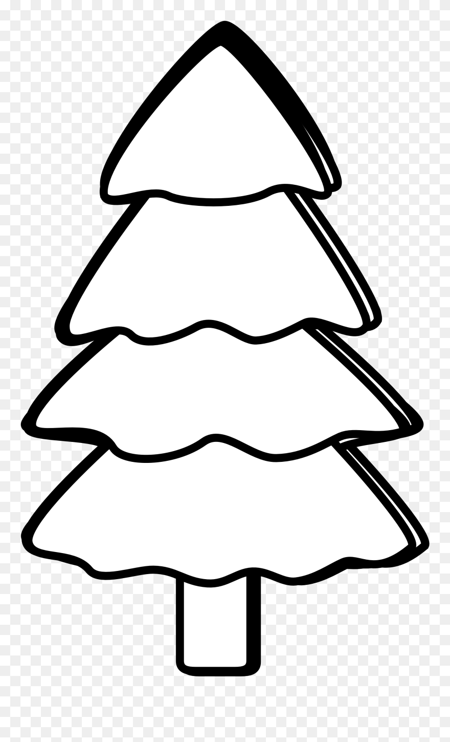Tree Images Black And White Clipart - Png Download