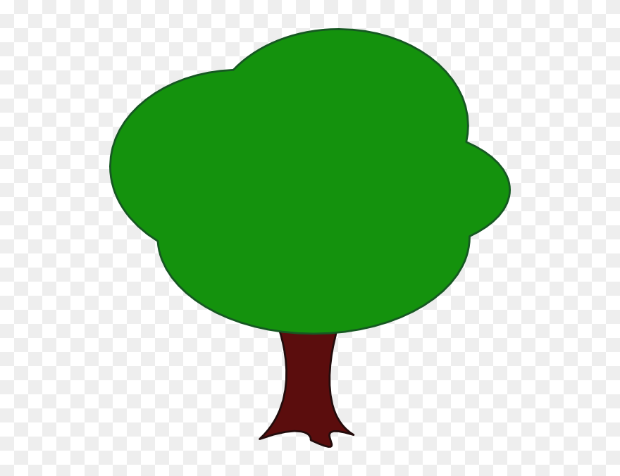 Cute Family Tree Background - Cartoon Cute Tree Clip Art - Png Download