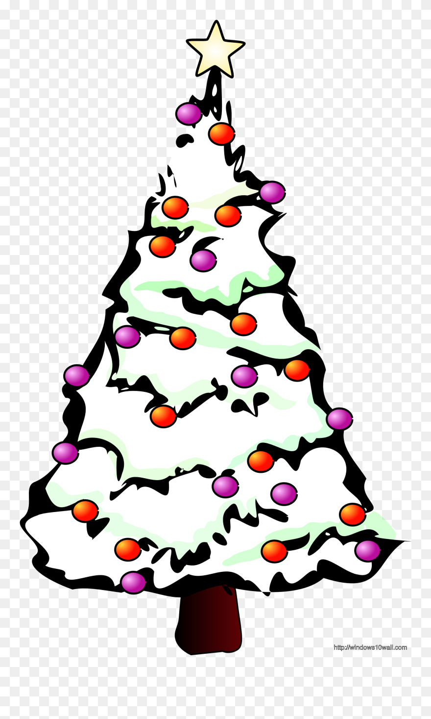 Christmas Clip Art Png - Christmas Tree Clip Art Transparent Png