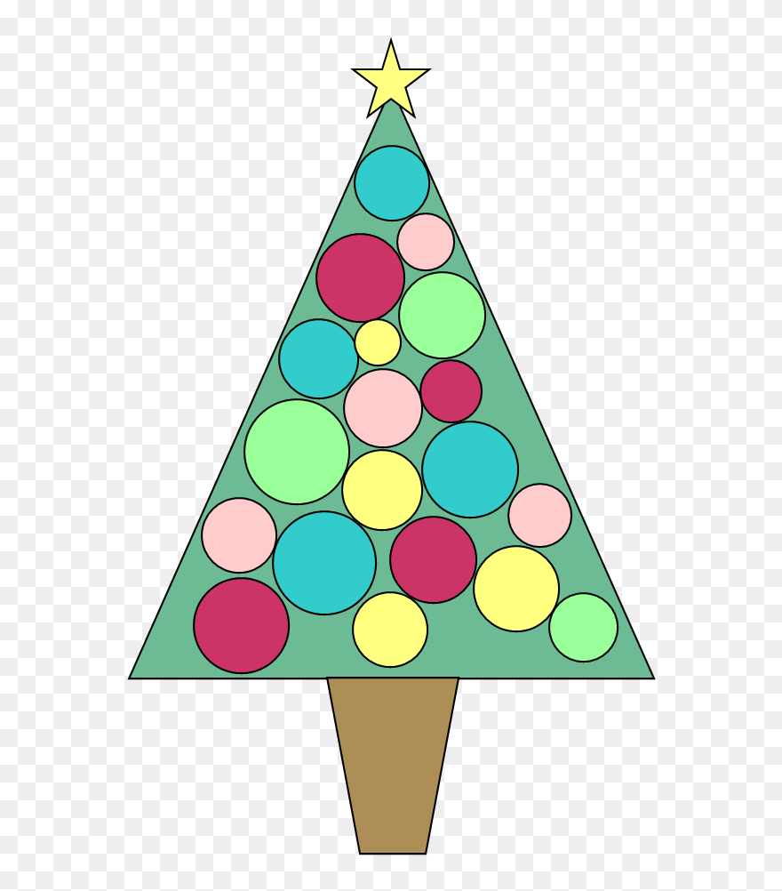 Free Family Tree Free Bible Clip Art For Kids - Retro Christmas Tree Clipart - Png Download