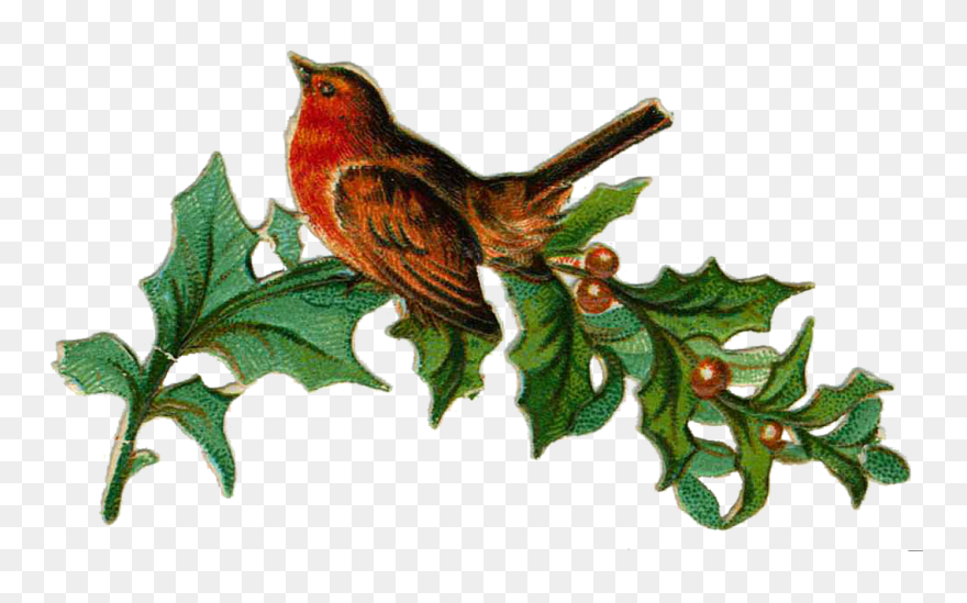 Christmas Animated Clipart Picture Black And White - Victorian Christmas Clipart - Png Download