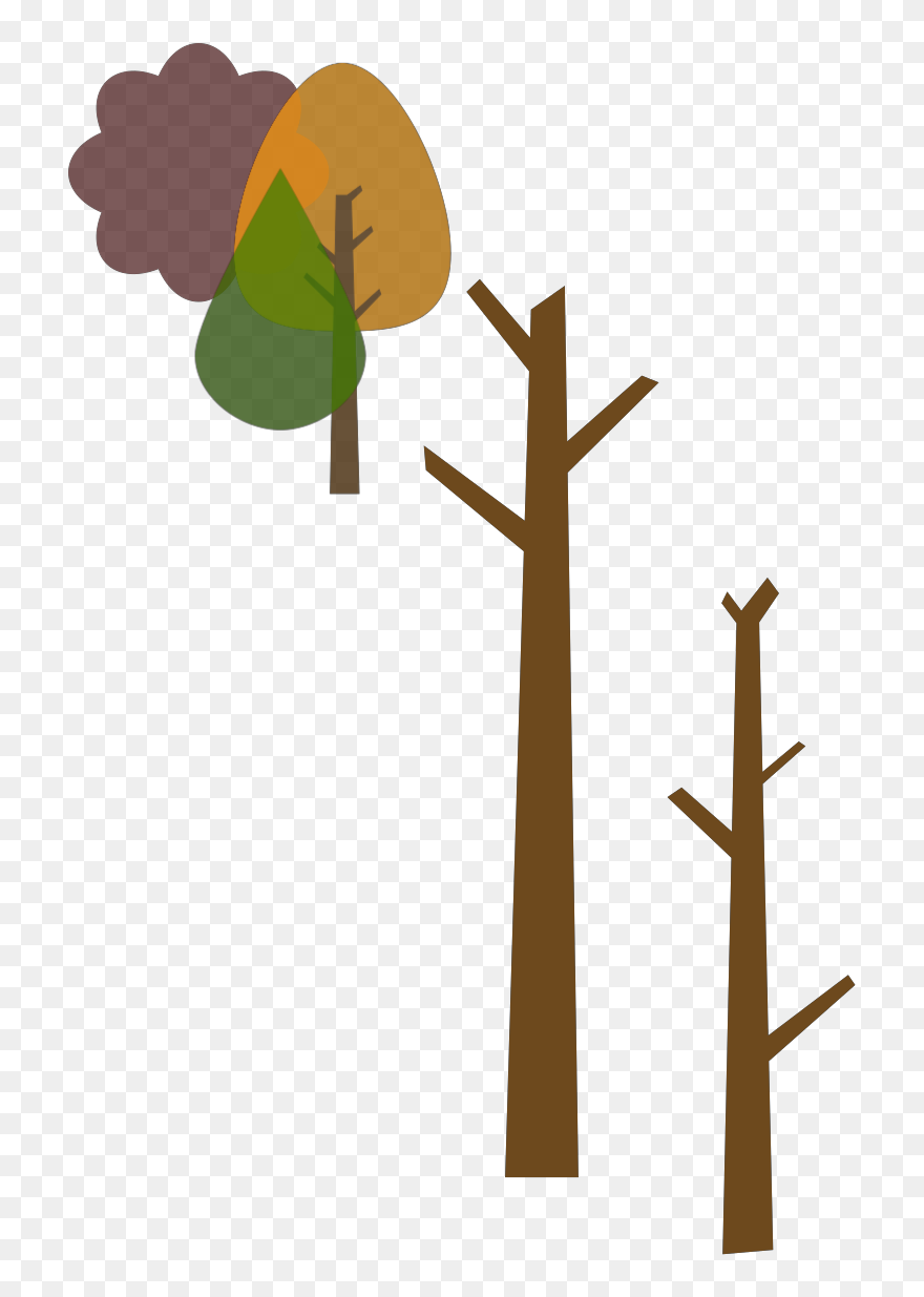 Clip Art Trees Spring - Png Download