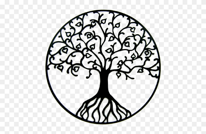 Tree Of Life Oak Clip Art - Jewish Tree Of Life Symbol - Png Download