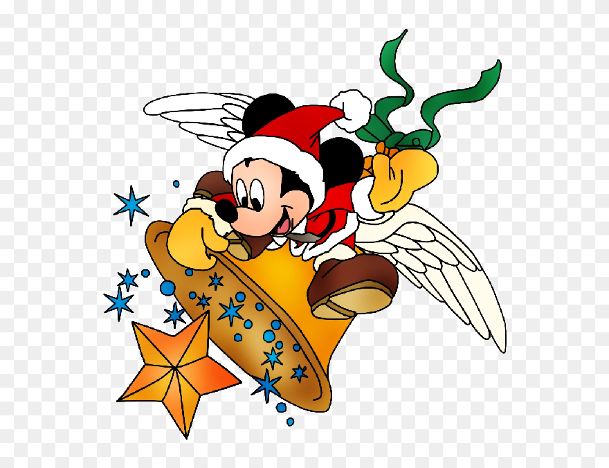 Christmas Mickey Clipart Clipart Black And White Download - Disney World Christmas Clipart - Png Download